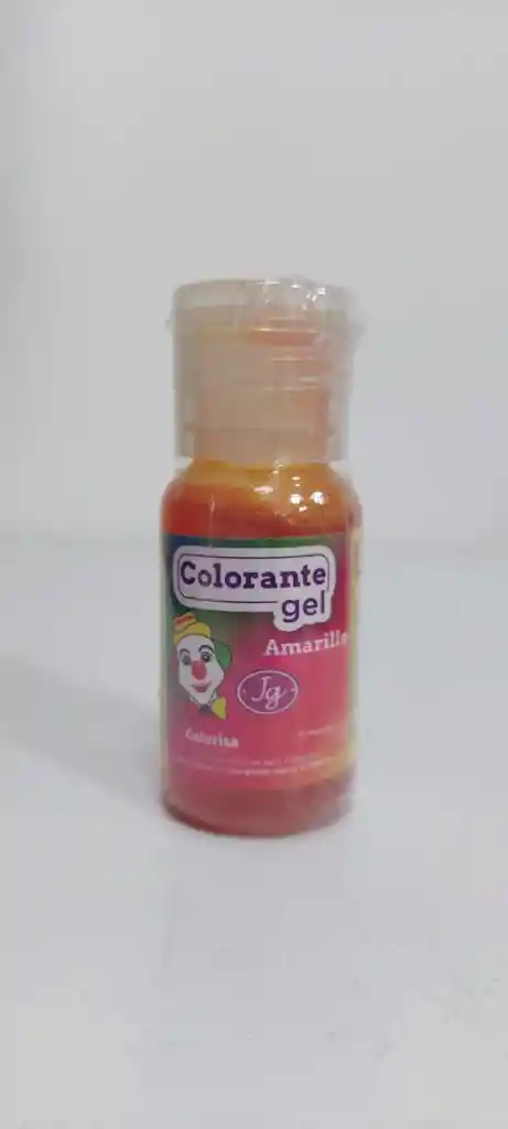 Colorante En Gel Amarillo Colorisa 13 Ml