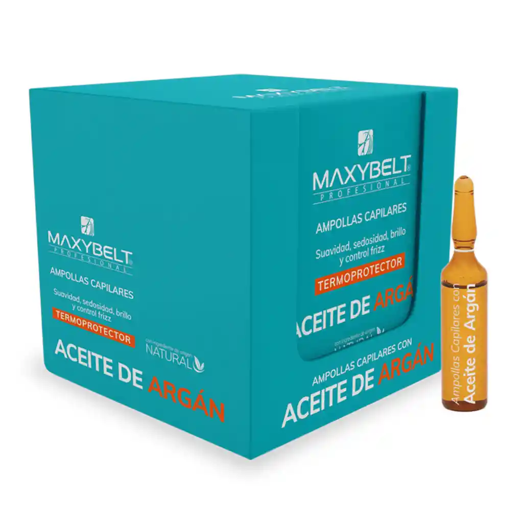 Ampolletas Maxybelt Oil Argan