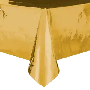 Mantel Metalizado Dorado