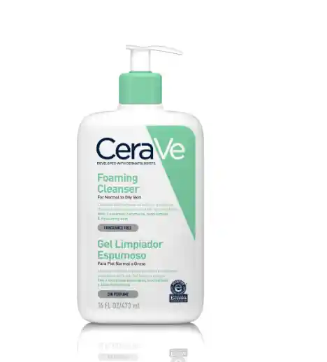 Cerave Limpiador Facial - Foaming Facial Cleanser 473ml