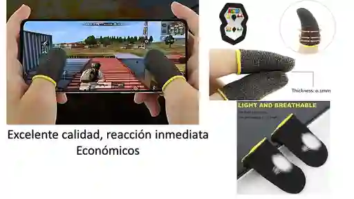 Dedos Gamer Para Pantallas Tactil