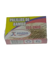 Palillos De Bambu Festivo