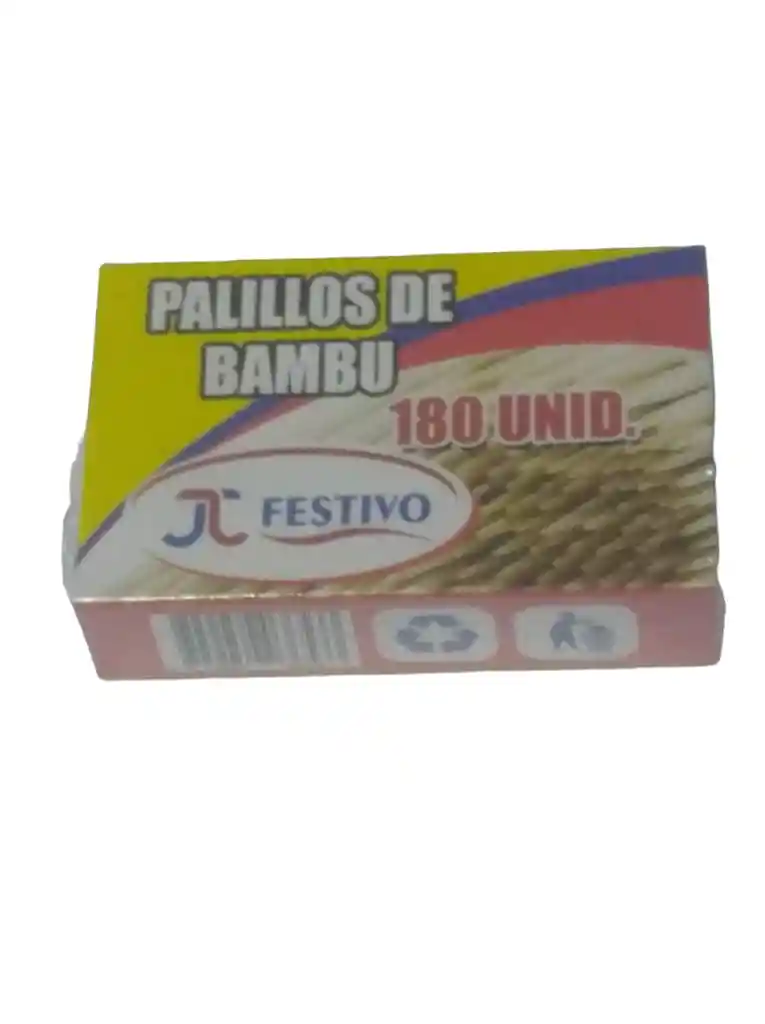 Palillos De Bambu Festivo