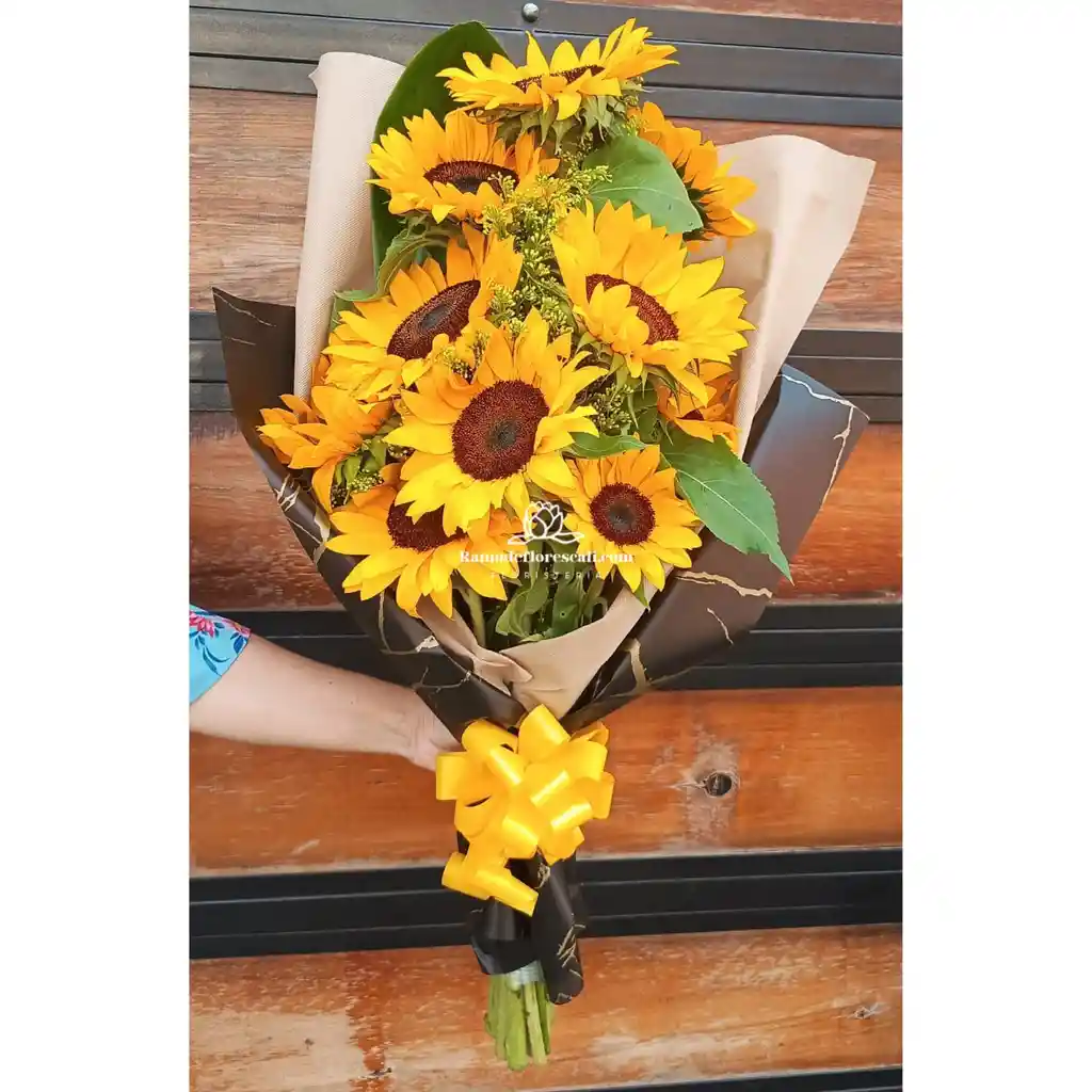 Bouquet X10 Girasoles