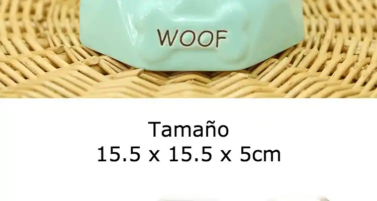 Comedero En Ceramica Diamante Para Perros Y Gatos