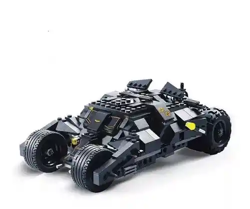 Carro Batman Batimovil Armable De Coleccion Fichas Bloques 7105