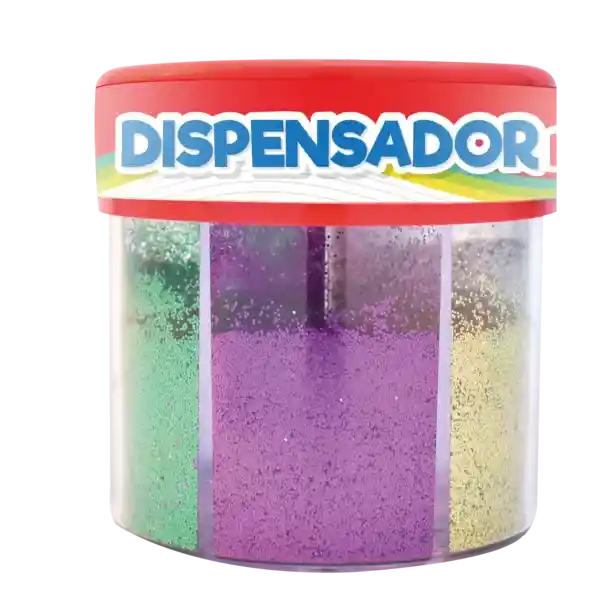 Dispensador De Escarcha 6 Colores