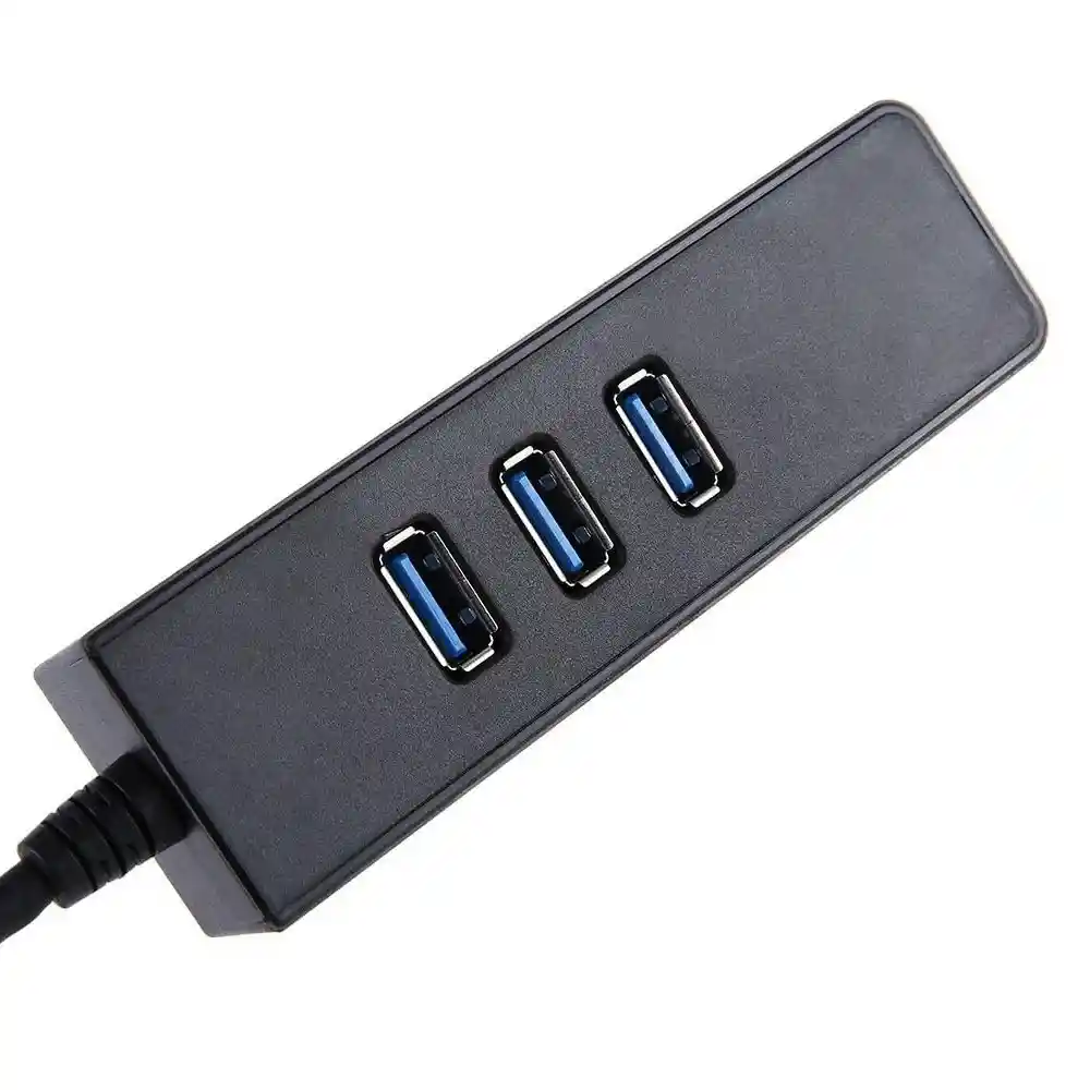 Adaptador Ethernet Usb 3.0 A Rj-45 Gigabit Mas 3 Port Usb