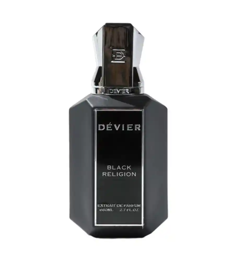 Loción Perfume Devier Black Religion 80ml Extrait De Parfum Unisex Original Garantizada