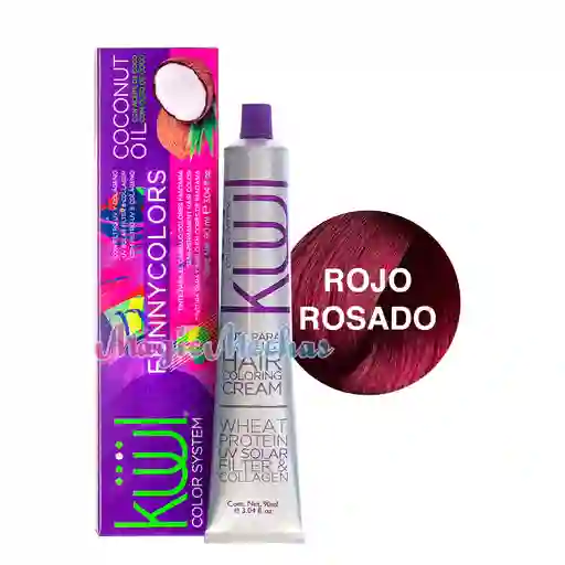 Tinte Kuul Funny Color Rojo Rosado 90ml