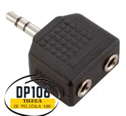 Adaptador 2 A 1 Plug 3.5 Mm