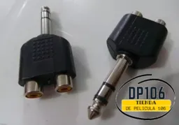 Adaptador Audio Rca A Jack Grande