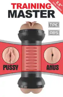Masturbador Doble Training Master Vulva / Ano Lovetoy