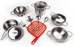 Set De Chef Accesorios De Cocina Juguetes Niños Niñas Roles