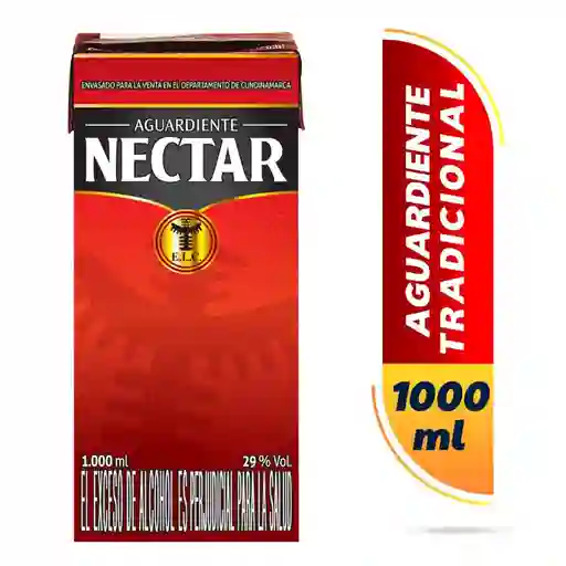 Aguardiente Nectar En Caja X 1000 Ml