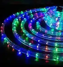 Luces Led Navidad Manguera X10 Mts Multicolor