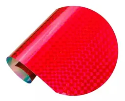Papel Metalizado Para Empaque Rojo