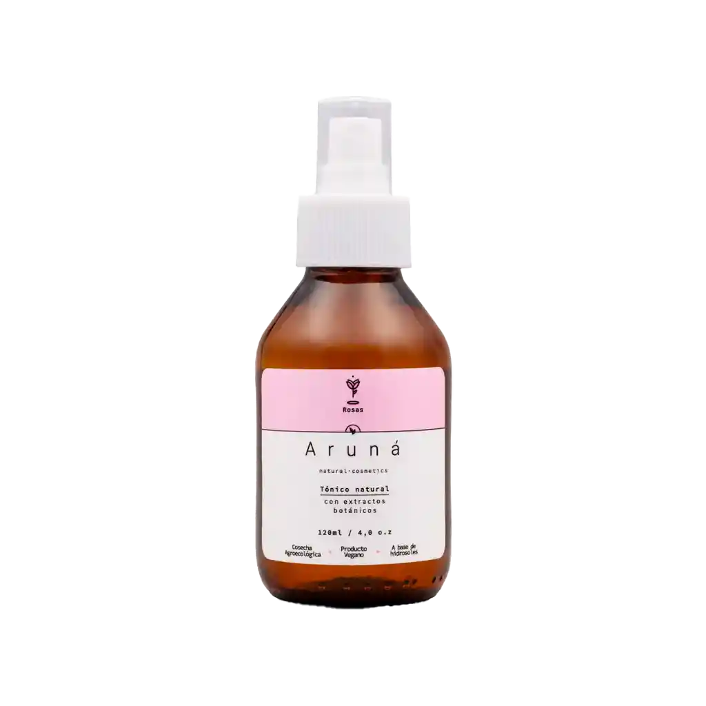 Tónico Facial De Rosas 120 Ml Aruna