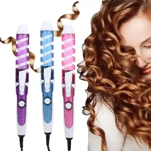 Pinza Rizadora Y Onduladora Para Cabello Profesional