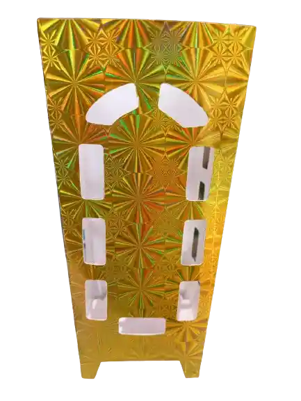 Faroles De Navidad Holograma Surtido X10