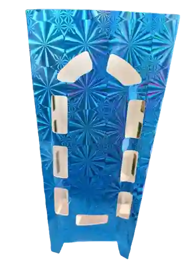 Faroles De Navidad Holograma Surtido X10