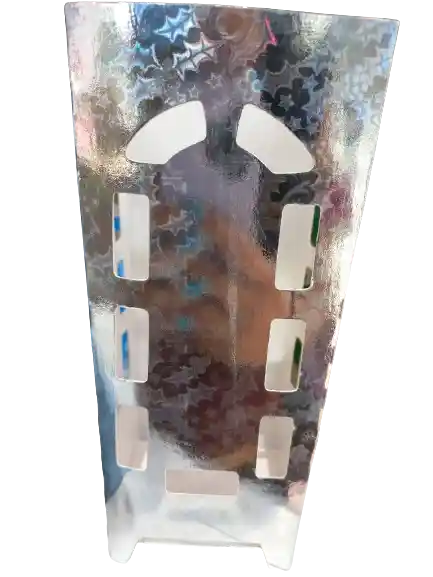 Faroles De Navidad Holograma Surtido X10
