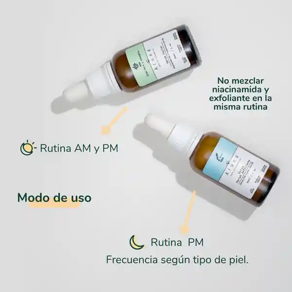 Serum Niacinamida Y Ácido Hialurónico Aruna