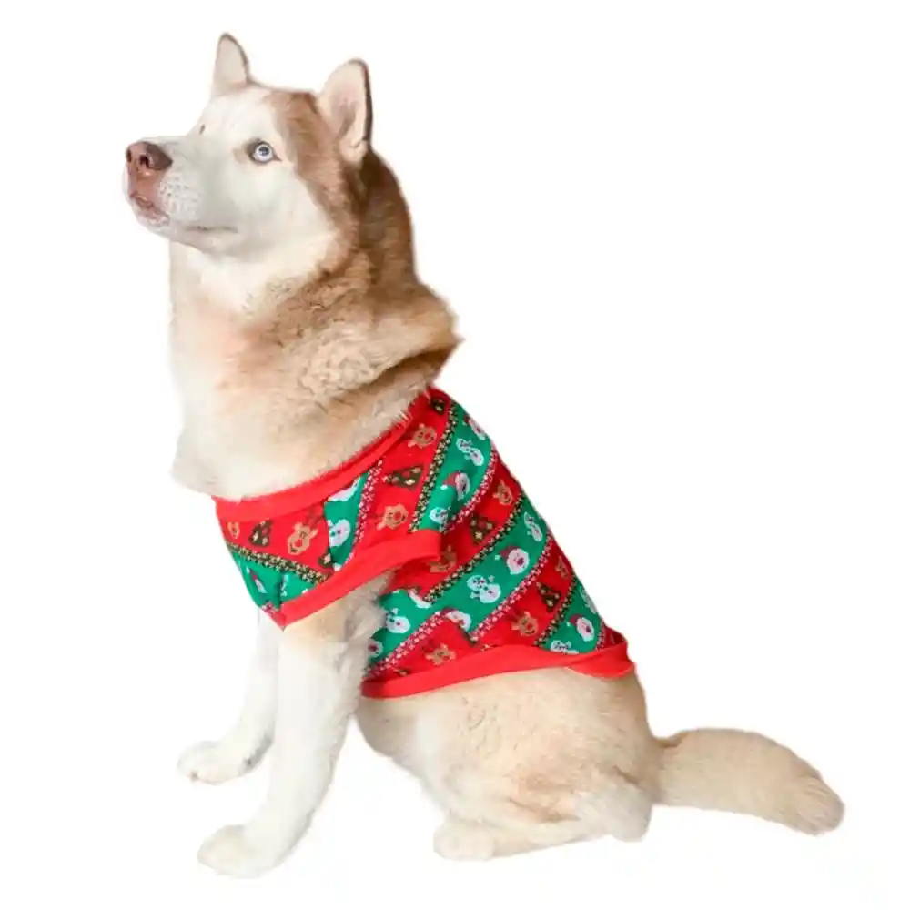 Suéter Navideño Para Perro Gato Buzo Talla L Adorable