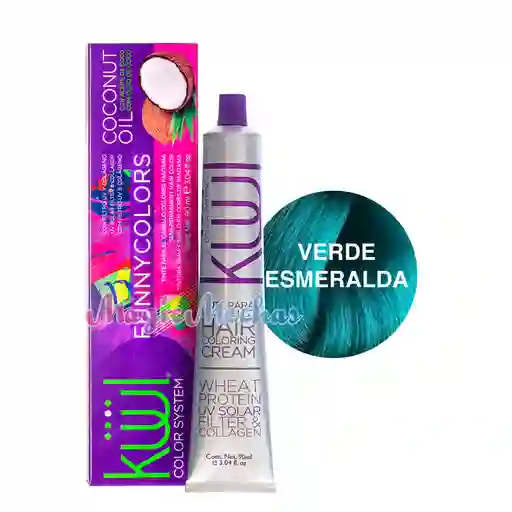 Tinte Kuul Funny Color Verde Esmeralda 90ml