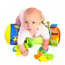 Almohada Azul Para Bebe Estimulacion Para Gateo