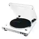 Audio Technica At-lp60xbt-red Tornamesa Bluetooth / Bt Blanca