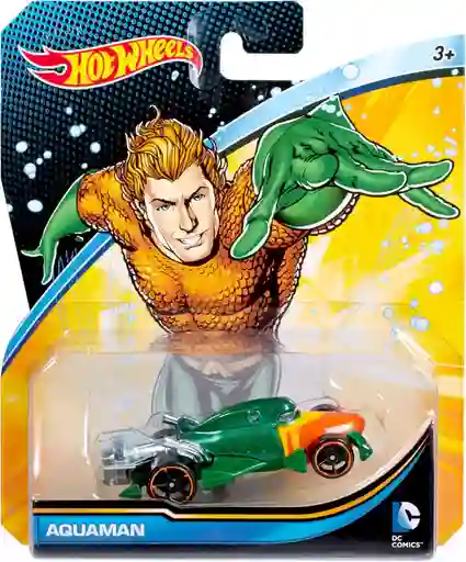 Auto Carro Hot Wheels Aquaman Dc Colección Original Mattel
