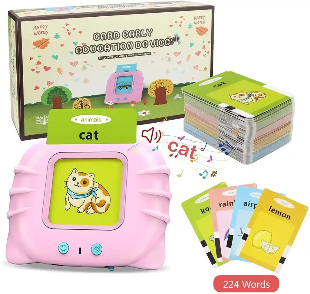 Maquina De Fichas Educativas En Ingles Con Lectura De Palabras