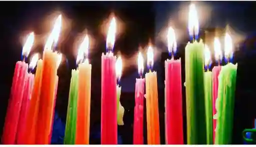 Velas Navideñas Paquete X 10 Unidades Velitas