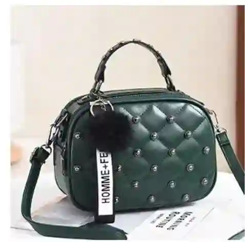 Bolso De Taches Verde