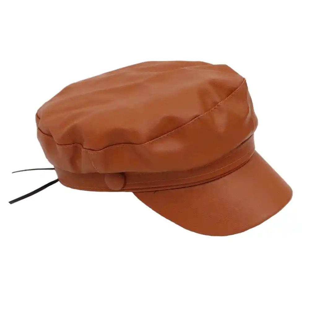 Boina Gorra Quepis Marron Para Niña