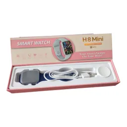 Smartwatch H8 Mini Serie 8 Con Carga Inalámbrica Azul