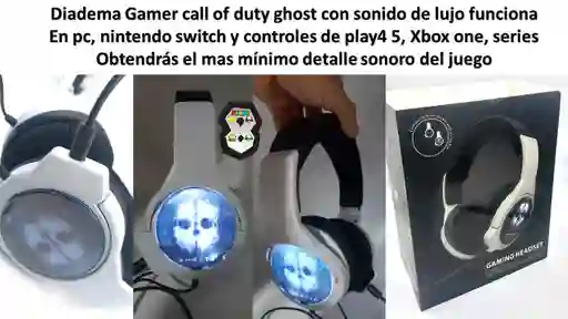 Diadema Gamer Call Of Duty