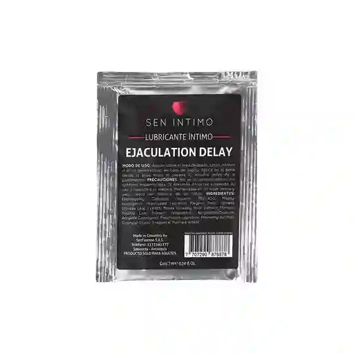 Retardante Ejaculation Delay Sachet X 7 Ml Sen Intimo