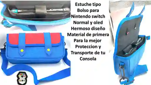 Estuche Tipo Bolso Nintendo Switch