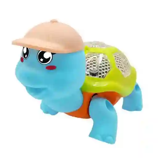 Juguete De Tortuga Niños Interactivo Musica Camina +bateria