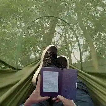 Hamaca De Paracaídas Con Mosquitera Para Exteriores