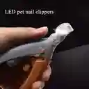 Corta Uñas Para Mascotas Con Luz Led Tijeras