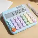Calculadora Teclado Mecánico Estilo Vintage, 12 Digitos Pantalla Grande, Energia Solar Hogar, Oficina, Escuela
