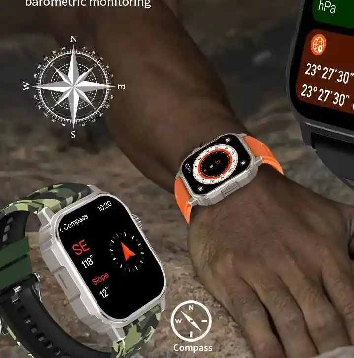Reloj Inteligente Smart Watch Tw11 Full Touch Sumergible En Aluminio