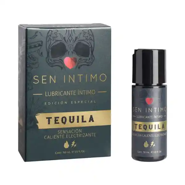 Lubricante Tequila Caliente Electrizante X 30 Ml Sen Intimo