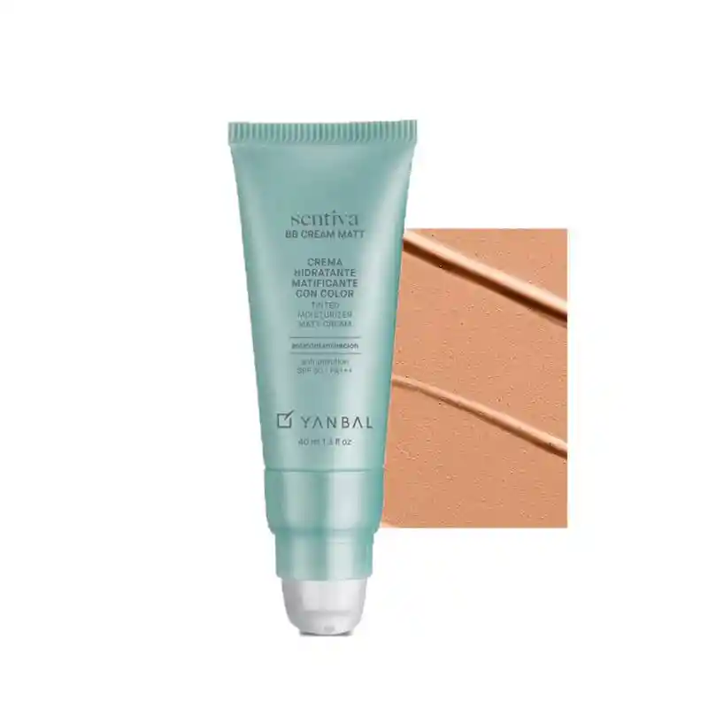 Bb Cream Matt - Crema Hidratante Matificante Con Color Mediano 1 - Yanbal