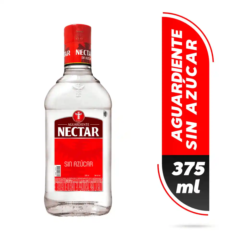 Nectar Rojo Sin Azucar Media 375 Cc