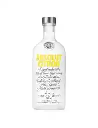 Vodka Absolut Citron Botella