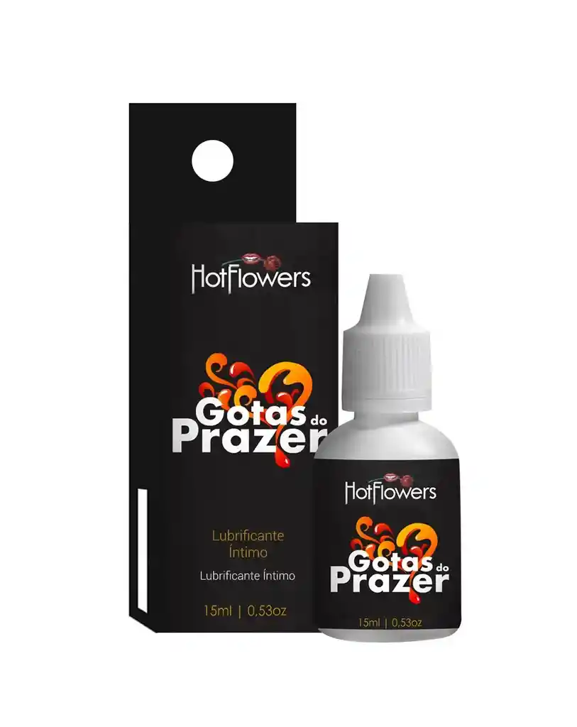 Gotas De Placer Lubricante Excitante Femenino 15ml Hot Flowers Multiorgasmos